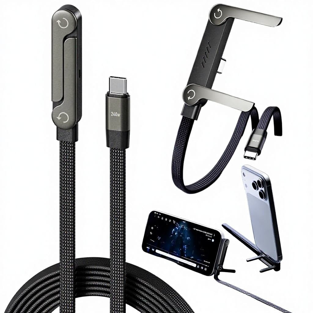 CABLE CARGA RAPIDA TIPO-C MAX 240W - Compatible con iPhone desde el 15