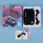 Audífonos M19 TWS Bluetooth con Power Bank y Linterna