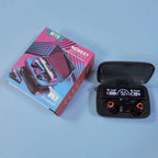 Audífonos M19 TWS Bluetooth con Power Bank y Linterna