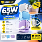 CARGADOR COMPACTO 65W DZ-028