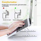 Soporte para Portátil en Aluminio | Ajustable y Plegable