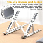Soporte para Portátil en Aluminio | Ajustable y Plegable