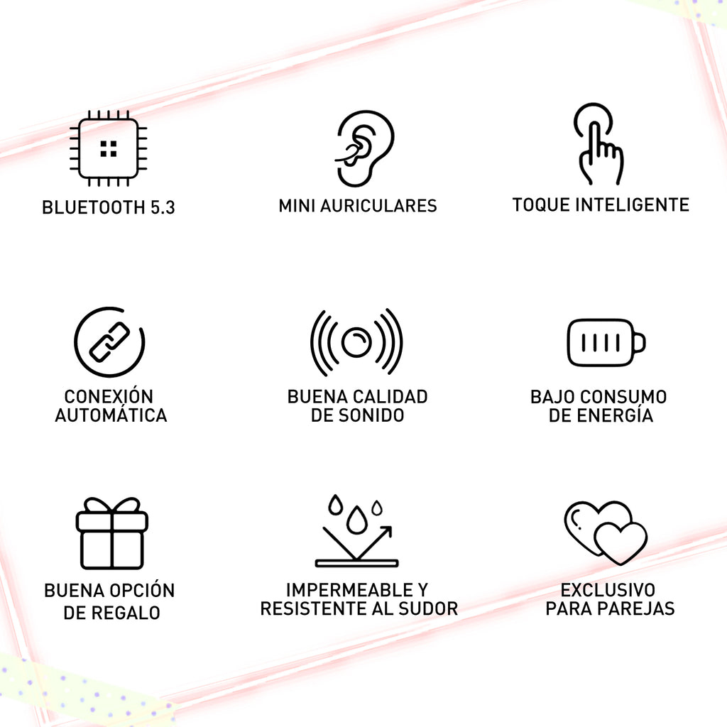 Audifonos Inalámbricos JKMX Corazon JK2