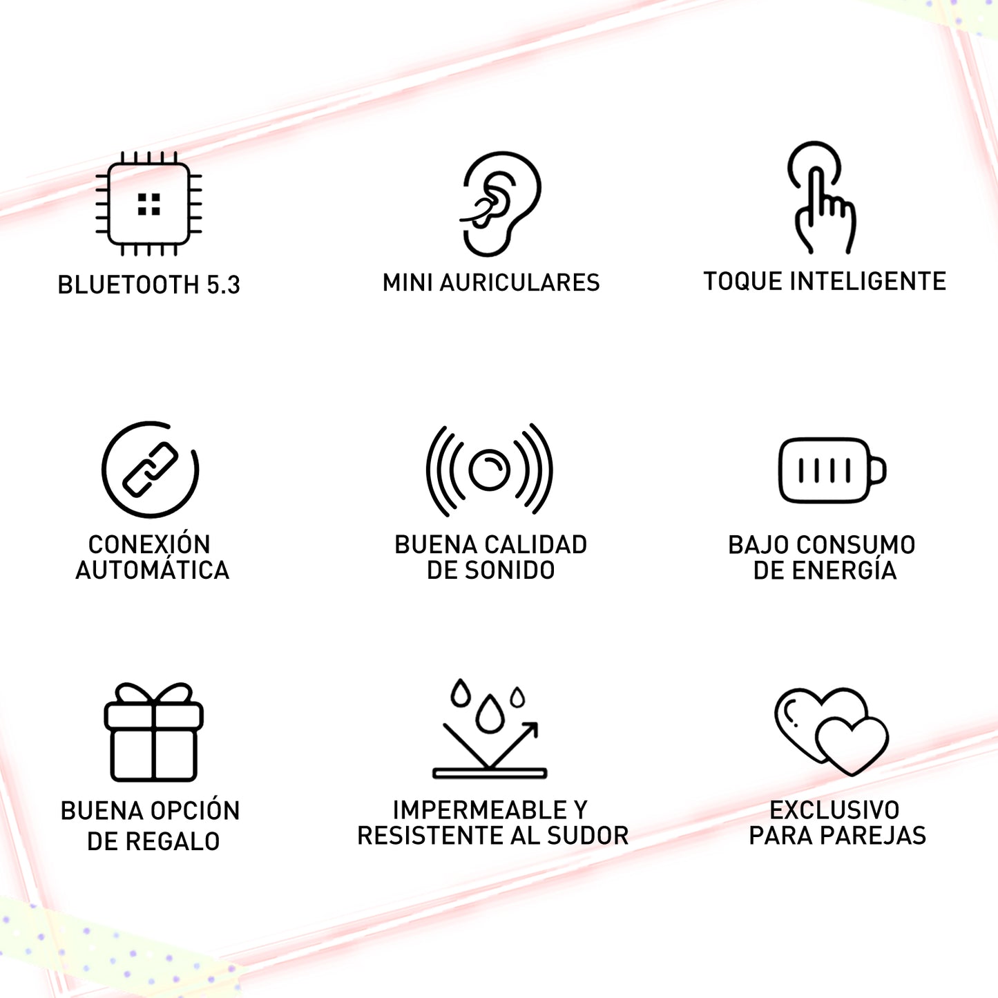 Audifonos Inalámbricos JKMX Corazon JK2