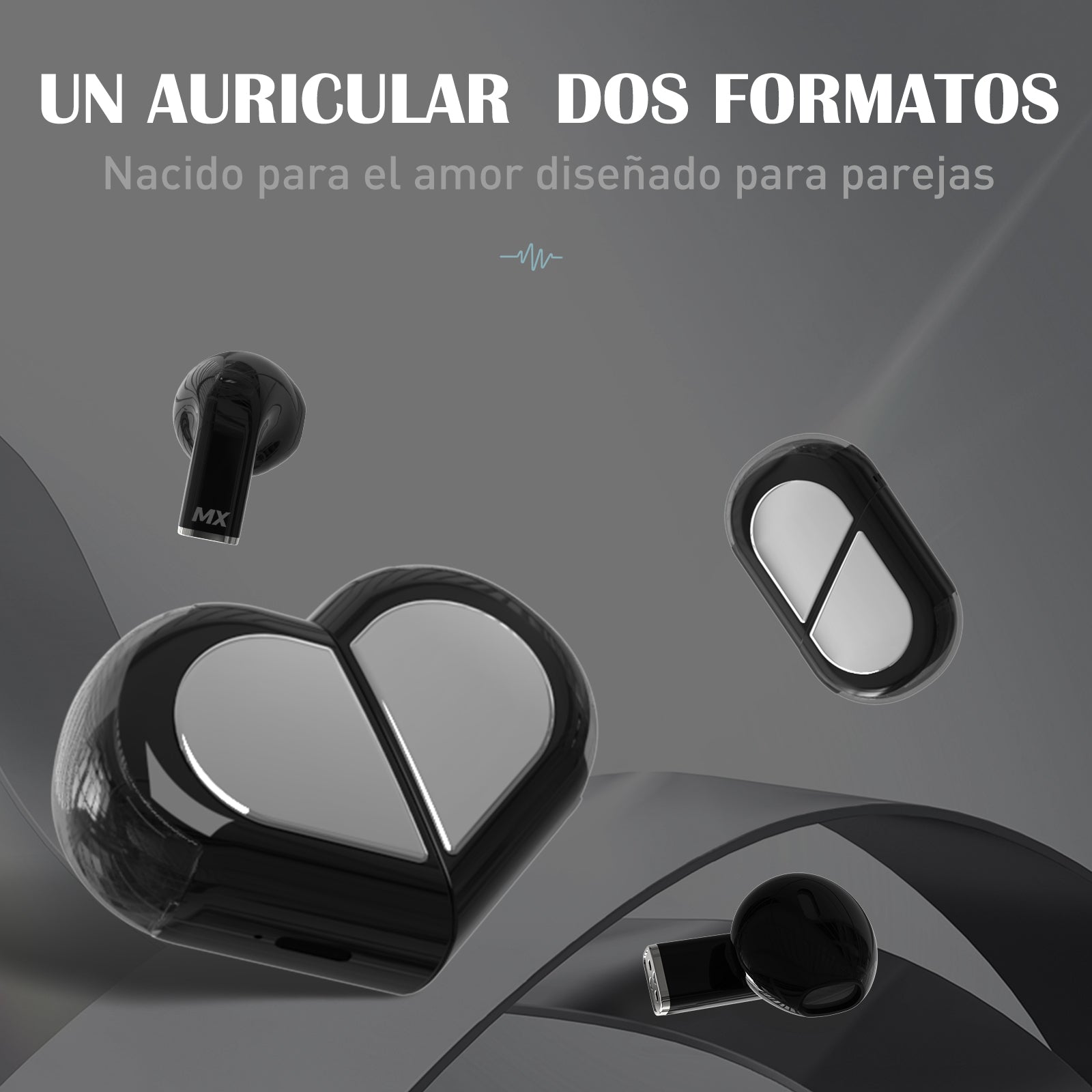 Audifonos Inalámbricos JKMX Corazon JK2