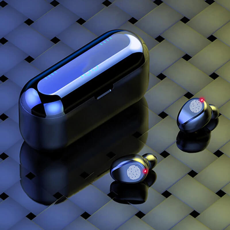 Audífono Inalámbricos F9 Con Power Bank
